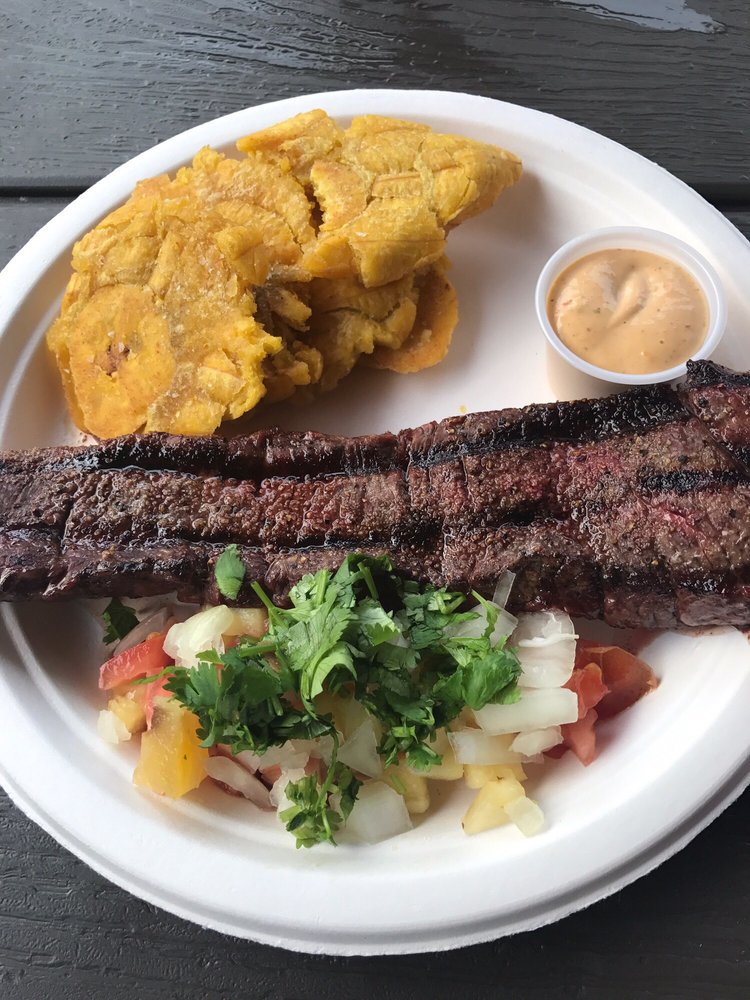 Cafe Tresbe Skirt Steak Pinones Beach