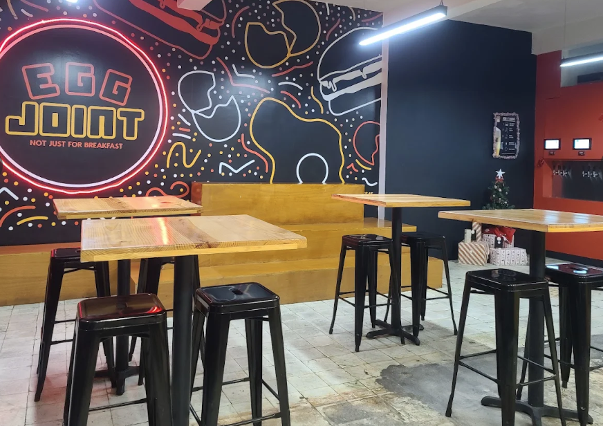 Egg Joint Interior Seating Pinones Beach