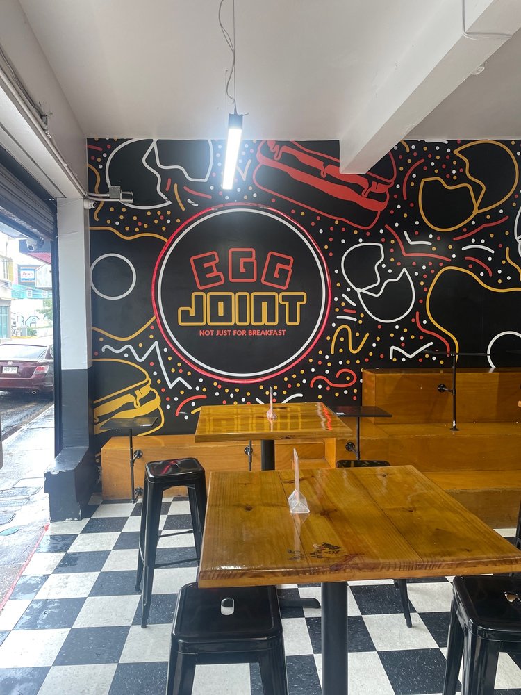 Egg Joint Wall Logo Pinones Beach