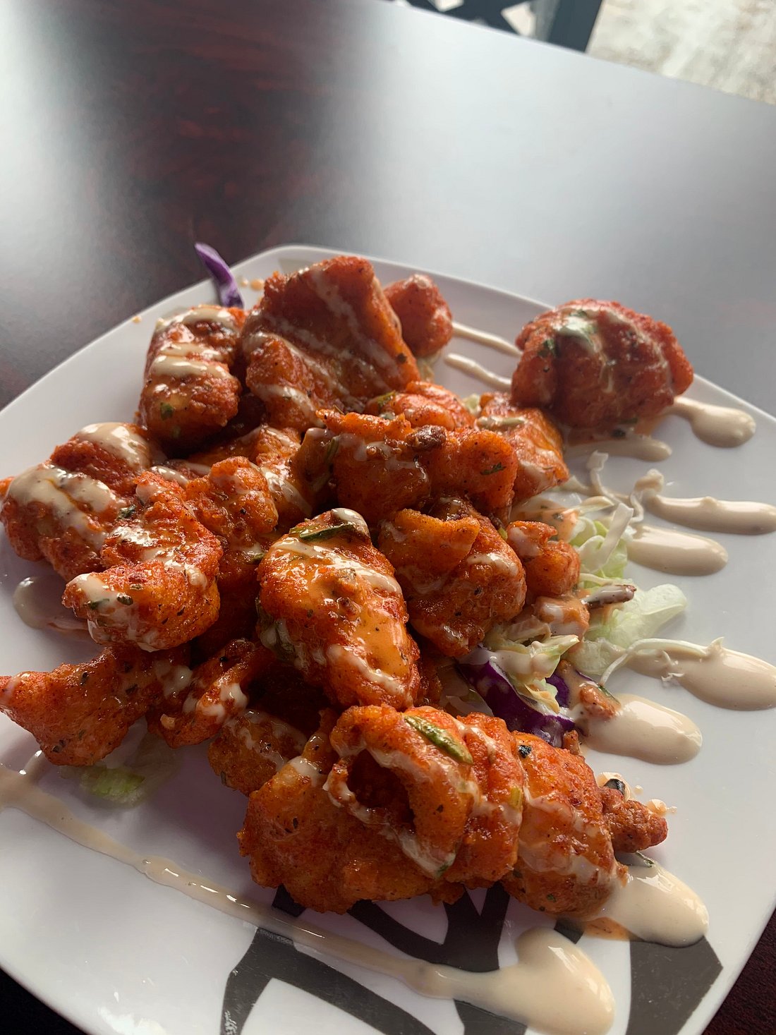 El Nuevo Acuario Shrimp Creole Dish Pinones Beach
