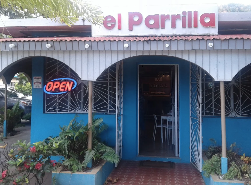 El Parrilla Restaurant Front Pinones Beach