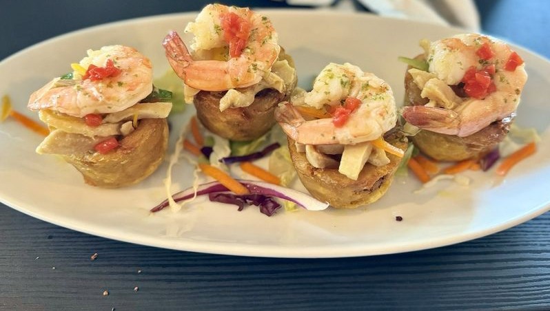 El Parrilla Shrimp Mofongo Pinones Beac