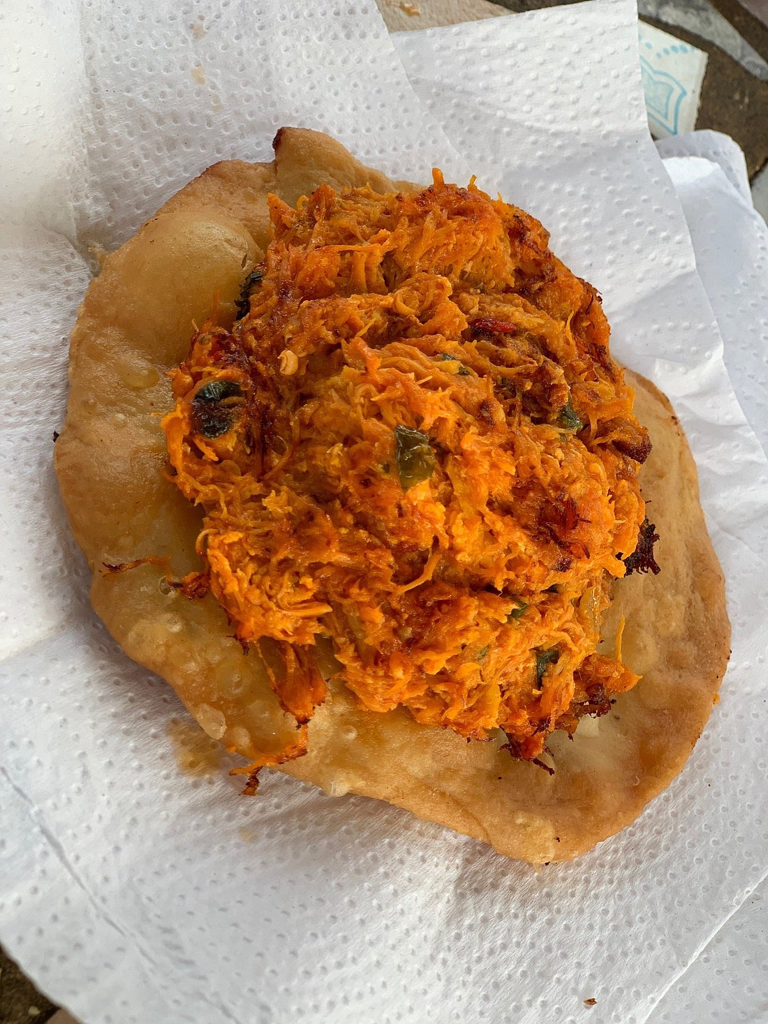 Kiosko El Boricua Crab Arepa Pinones Beach