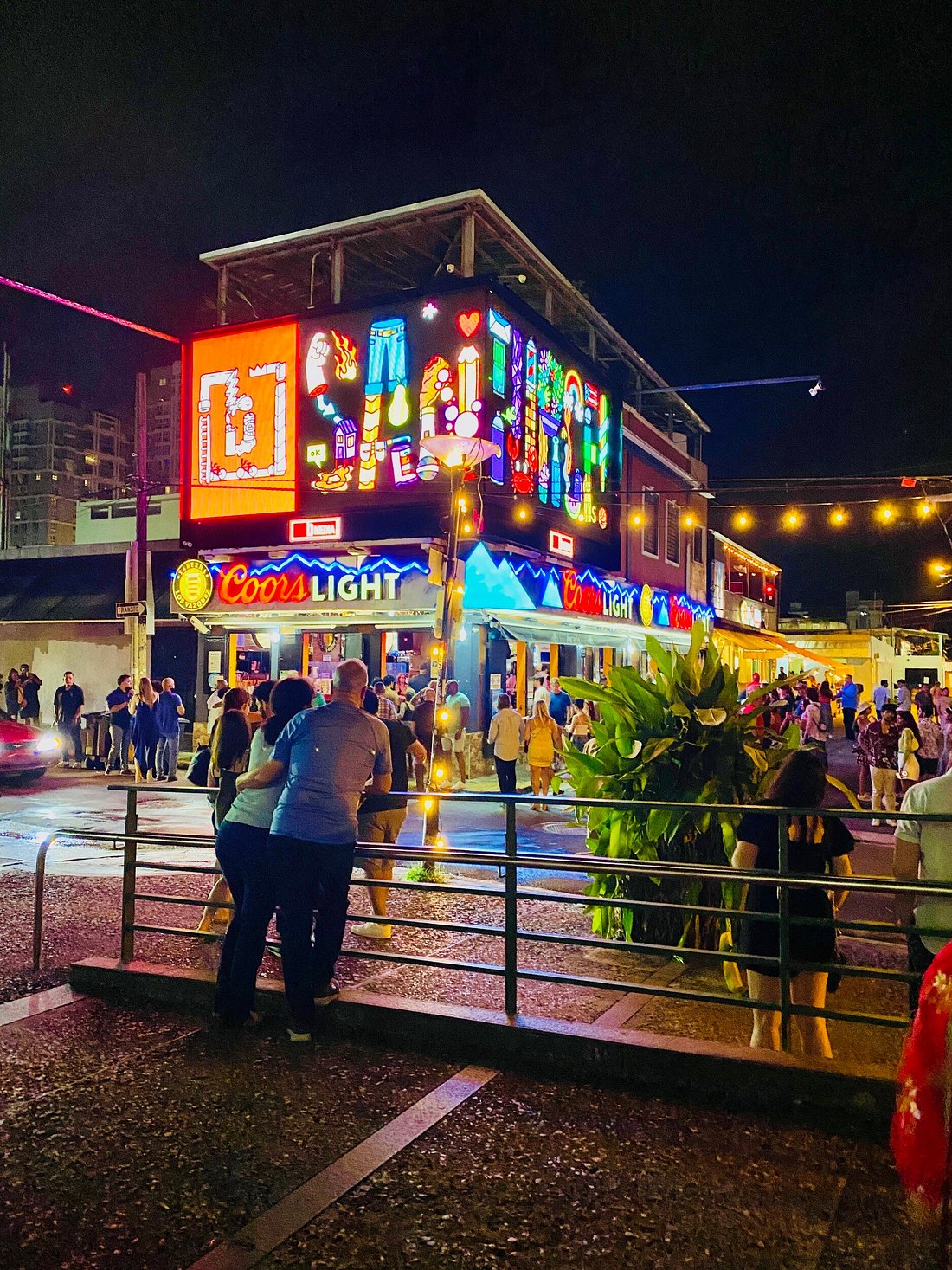 La Placita De Santurce Colorful Lights Pinones Beach