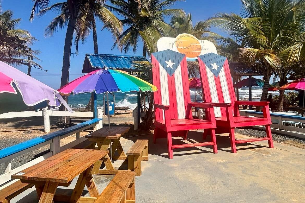 Pinones Pub Crawl Puerto Rican Flag Bar Pinones Beach