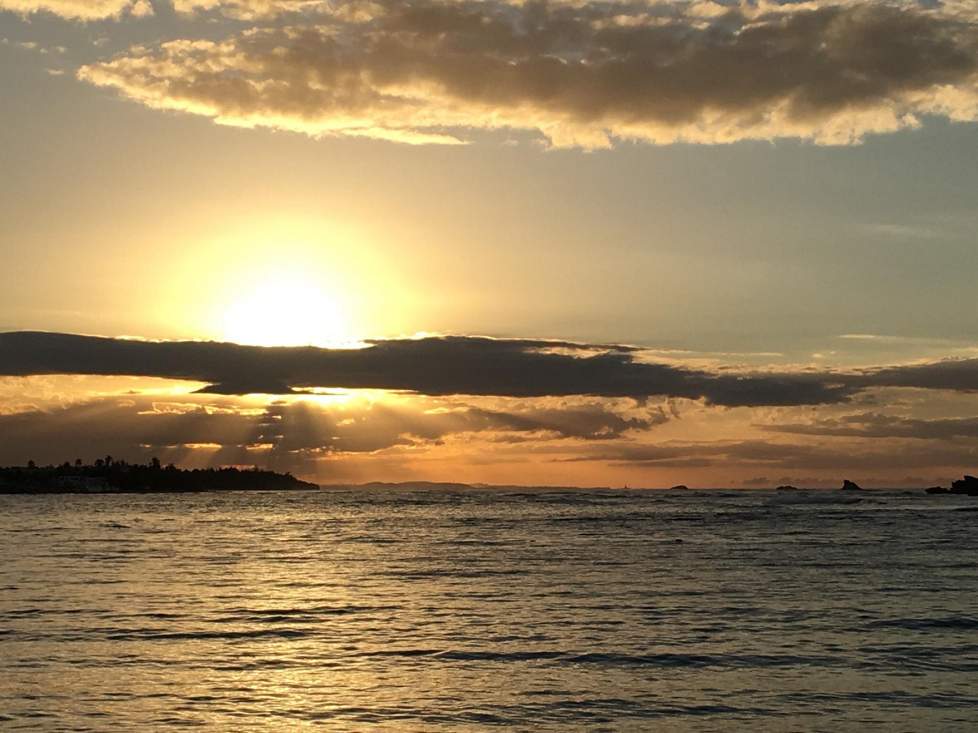Puerto Nuevo Beach Sunset View