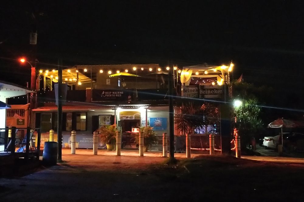 Suncity Rooftop Beach Bar Night Pinones Beach